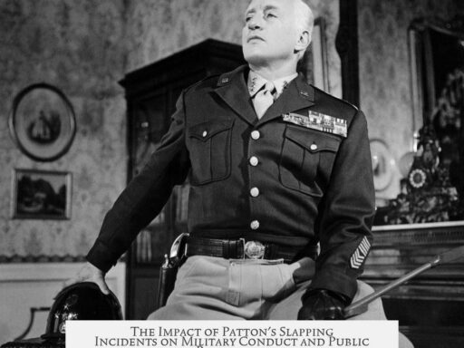 The Impact of Patton's Slapping Incidents on Military Conduct and Public Perception