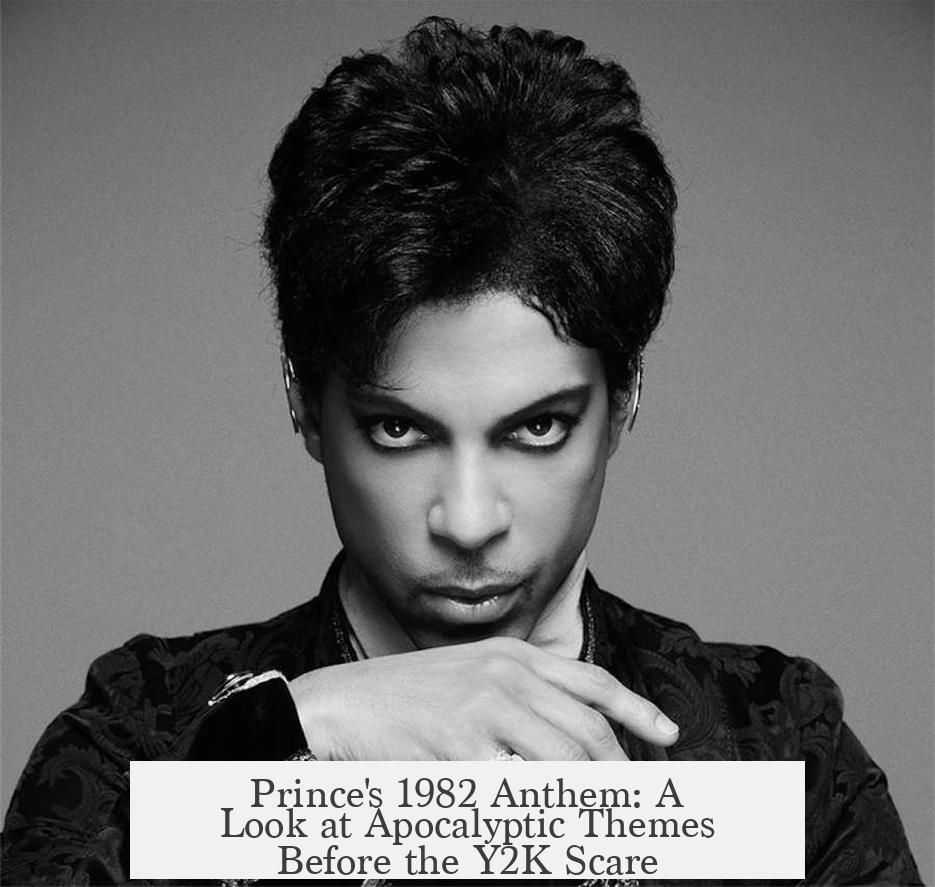 Prince's 1982 Anthem: A Look at Apocalyptic Themes Before the Y2K Scare