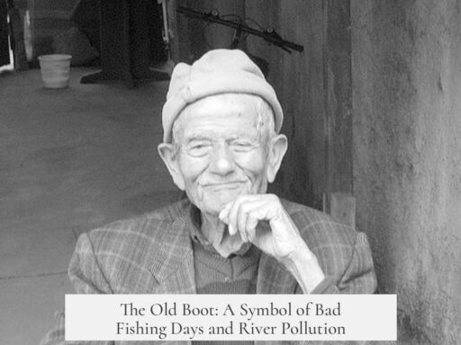 The Old Boot: A Symbol of Bad Fishing Days and River Pollution