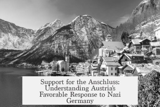 Support for the Anschluss: Understanding Austria's Favorable Response to Nazi Germany